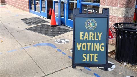 Record-breaking early turnout in Delawareans voting - WHYY