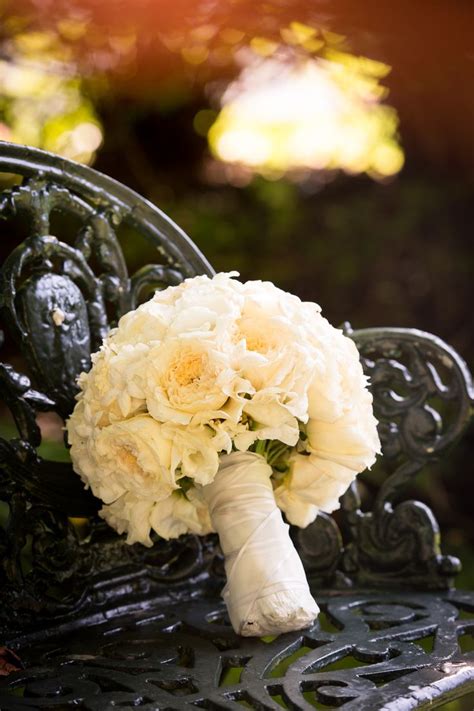 White Garden Rose Bridal Bouquet | Brian Dorsey Studios | TheKnot.com ...