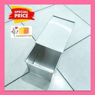 Jual UKURAN 20x12x12 CM DENGAN TUTUP KOKOH DAN TEBAL LOYANG ROTI TAWAR