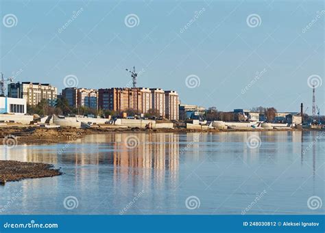 Embankment Construction Process. Earthworks and Bank Protection Stock Photo - Image of ...