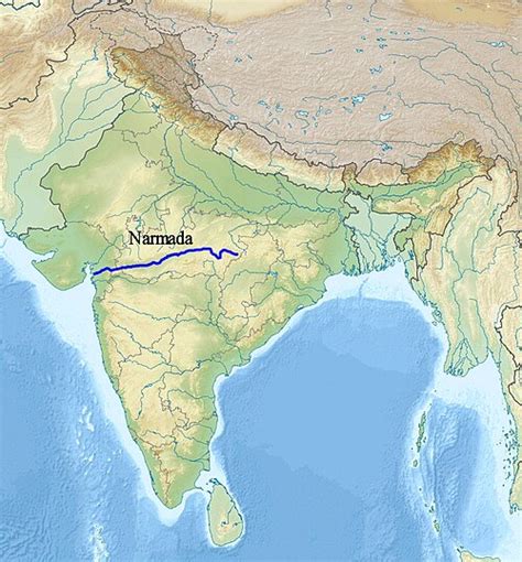 Narmada River - Wikipedia