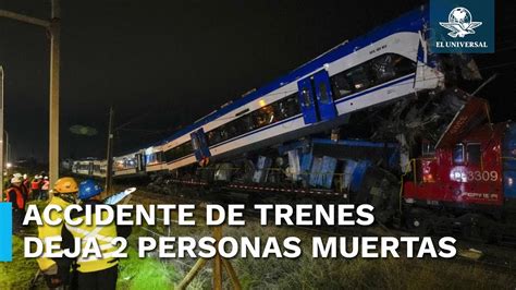 2 Muertos Y 9 Heridos Deja Choque De Trenes En Chile Youtube