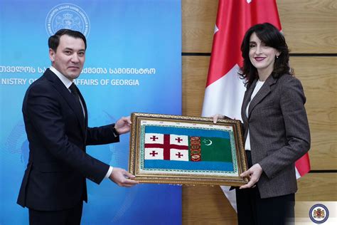 Maka Botchorishvili Has Met With The Ambassador Of Turkmenistan