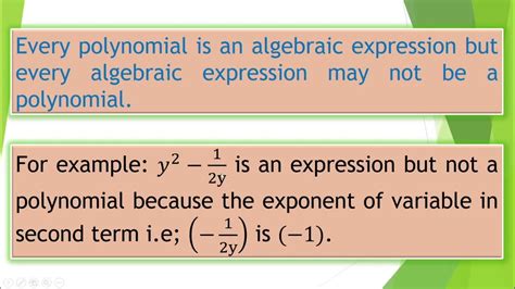 Basic Terms Of Polynomial Class 10 Cbse Intro Polynomials