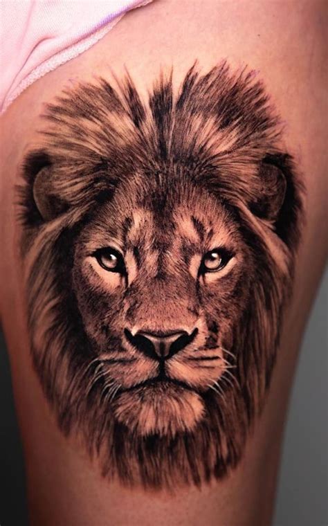 Amazing Lion Tattoo