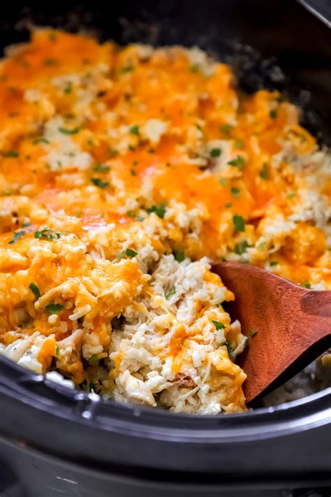 Crockpot Chicken and Rice Recipe - The Cookie Rookie®