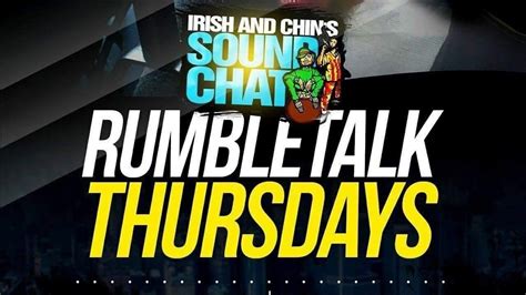 Petition · BRING BACK RUMBLE TALK ON THURSDAYS - United States · Change.org