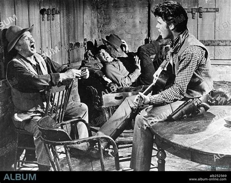 Dean Martin Rick Nelson Ricky And Walter Brennan In Rio Bravo 1959 Directed By Howard Hawks