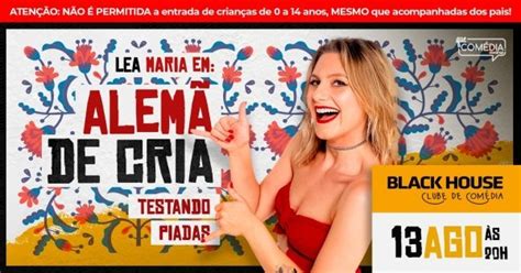 Lea Maria Em Sorocaba Alem De Cria Stand Up Comedy Em Sorocaba