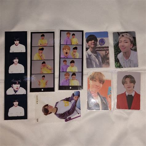 Jual Official BTS PC LD Namjoon Rm Yoongi Suga Jhope Jimin Photocard