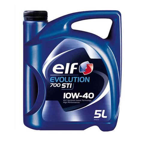 ELF Evolution 700 STI 10W 40 5L Mister Oil