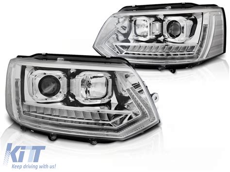 Led Drl Tube Light Headlights Suitable For Vw Transporter T