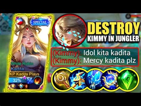 Kadita Destroy Kimmy In Rank Game Part Kadita Best Build