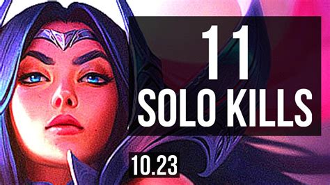 Irelia Vs Tryndamere Top 11 Solo Kills 66 Winrate Godlike Euw