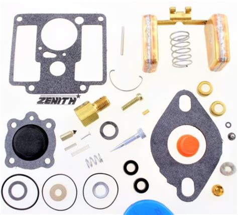 Zenith Carburetor Kit Fits Ford Vsg411 Vsg413 With 14124 14125 F4jl9510ja Cy7 Ebay