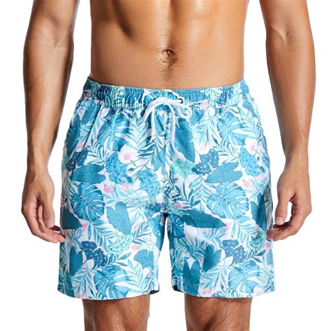 Oglccg Mens Quick Dry Swim Trunks Swimsuits Mesh Liner Beach Bathing