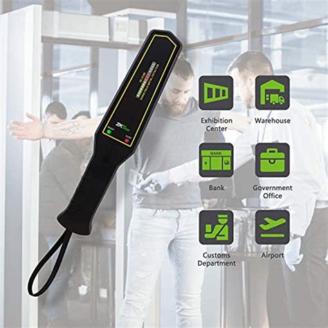 Metal Detector Wand Handheld Security Metal Detector High Accuracy Metal Detectors For Lumber