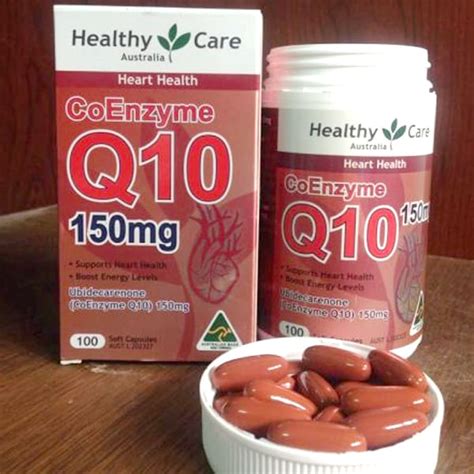 Thuốc Bổ Tim Healthy Care Coenzyme Q10 150mg 100v Giá Tốt