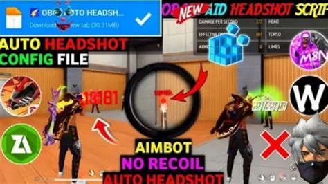 Ob Auto Headshot Config File Free Fire Aimbot Aimlock Headshot