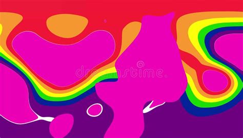 Rainbow Flags Lgbt Waving D Render With Flagpole On Chroma Key Gay Pride Or Lgbt Pride Flag