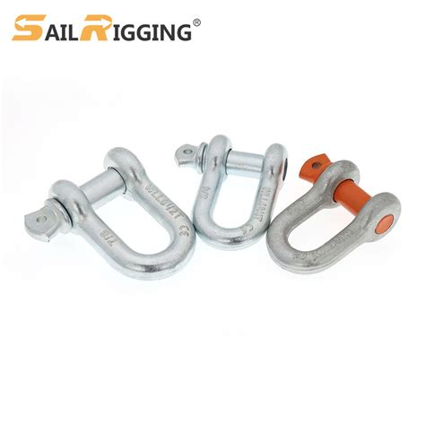 Shackle Adjustable G Steel Drop Forged Straight Shackle Lifting