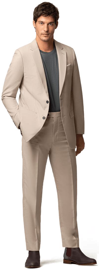 Beige Suits Shop Tan Mens Suits Hockerty