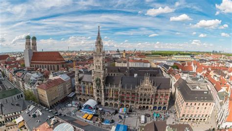 Munich City Skyline Timelapse at Stockvideos & Filmmaterial (100 % ...