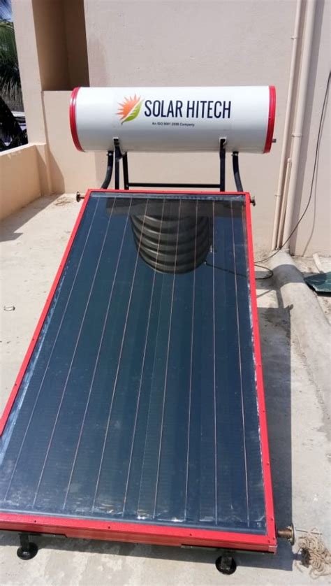 Stainless Steel 100 LPD FPC Solar Water Heater At Rs 21000 In