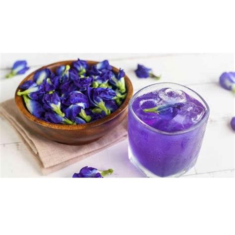 PURE NATURAL BUTTERFLY PEA TEA FLOWER花茶蝶豆花 蓝花 Bunga Telang 30g