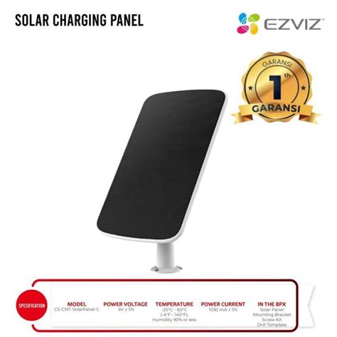 Jual Ezviz Outdoor Cs Cmt Solar Charging Panel C Promo Di Seller