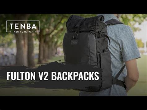 FULTON V2 16L BACKPACK BLACK | Tenba