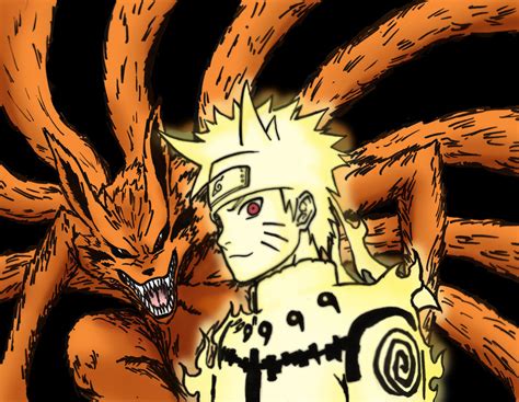 Naruto Kyuubi Chakra Mode by Tridyrium on DeviantArt