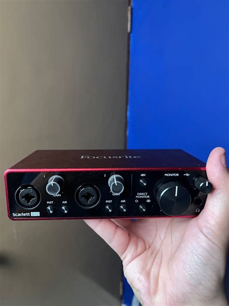 Focusrite Scarlett 2i2, Audio, Portable Audio Accessories on Carousell