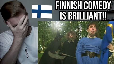 Reaction To Kummeli Roolipeli Larppaajat Finnish Comedy YouTube