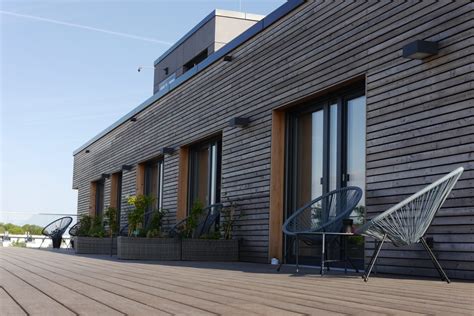 Au Enperspektive Fassade Dachterrasse Obergeschoss Neubau Der