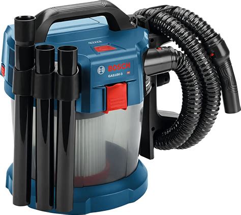 Bosch GAS18V 3N 18V 1 6 Gallon Vacuum Bare Tool Composite Blue 0 W