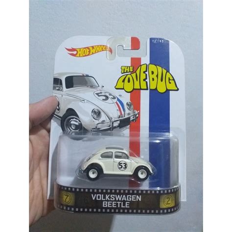 Jual Hot Wheels Retro Volkswagen Beetle The Love Bug Herbie Shopee