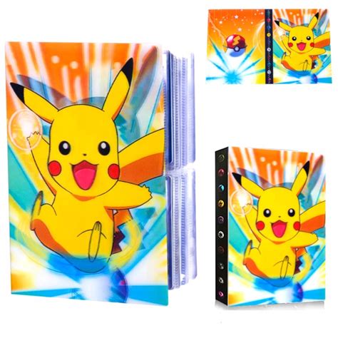 Album 3D Efekt Pokemon Klaser Na 240 Kart Karty 12705410608