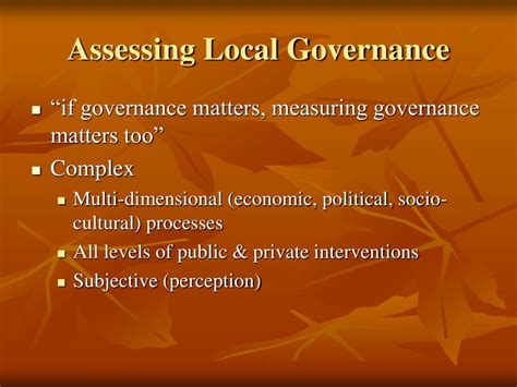 Ppt The State Of Local Governance In South Africa Powerpoint