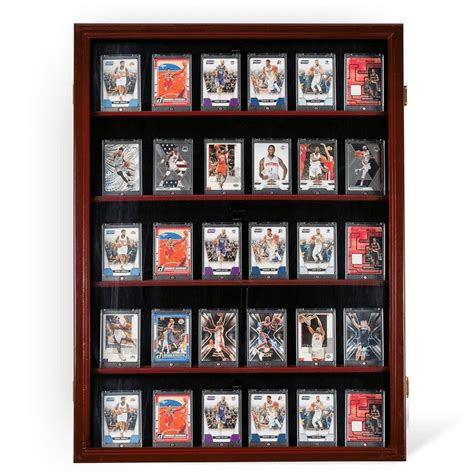 Graded Sports Card Display Case Trading Baseball Card Display