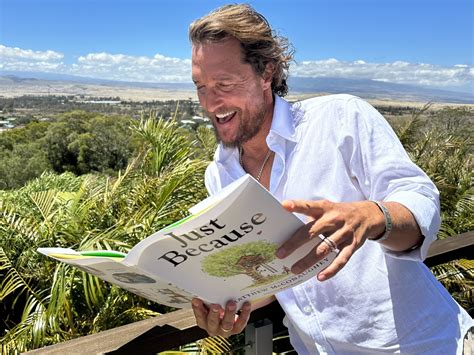 Matthew McConaughey's book 'Just Because' is judgment-free | NCPR News