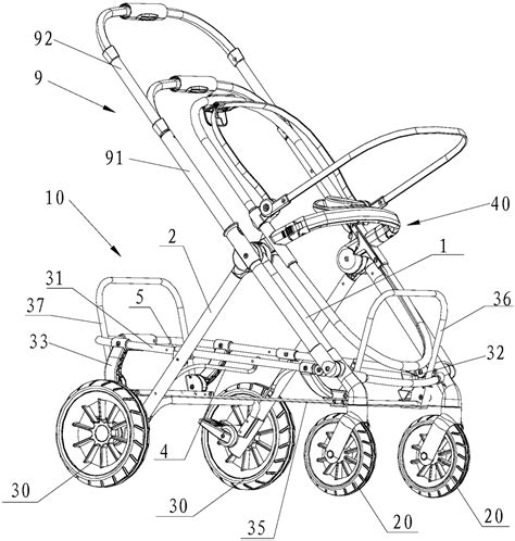 Multifunctional Baby Stroller Eureka Patsnap