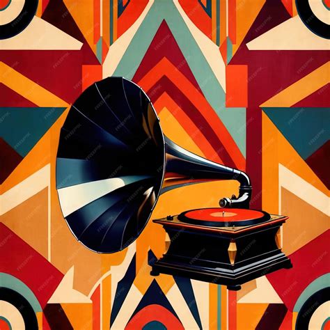 Premium Photo Vintage Gramophone Old Music Record Player Retro Art