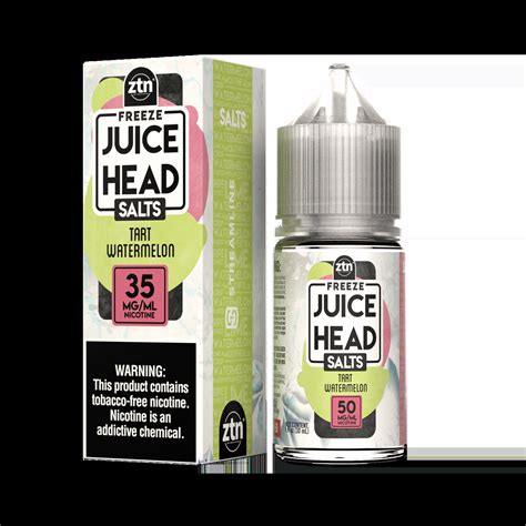 Juice Head FREEZE TFN Salts Tart Watermelon 30mL I Vape Juice