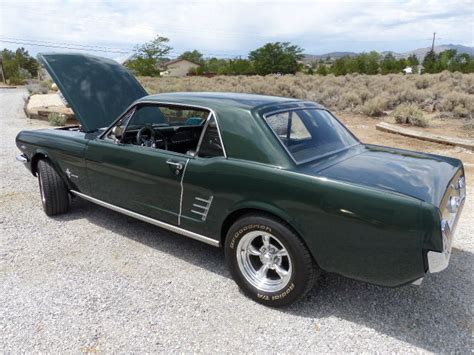 1966 Ford Mustang 302 V8 Restomod Auto Coupe In Ivy Green Classic