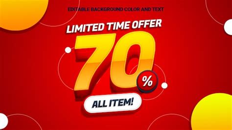 Premium Psd Limited Discount Banner Template Promotion