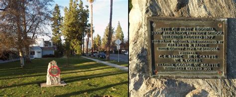 Lugonia Elementary School Plaque – Redlands Area Historical Society