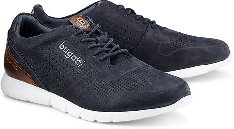 bugatti Denim Leder Sneaker dunkelblau GÖRTZ 46305701