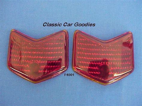 Purchase 1940 Ford Tail Light Lens 2 Glass Street Rodder New In