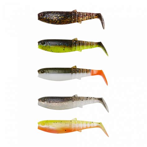 Kit Leurres Souples Savage Gear Cannibal Shad Leurre De La P Che